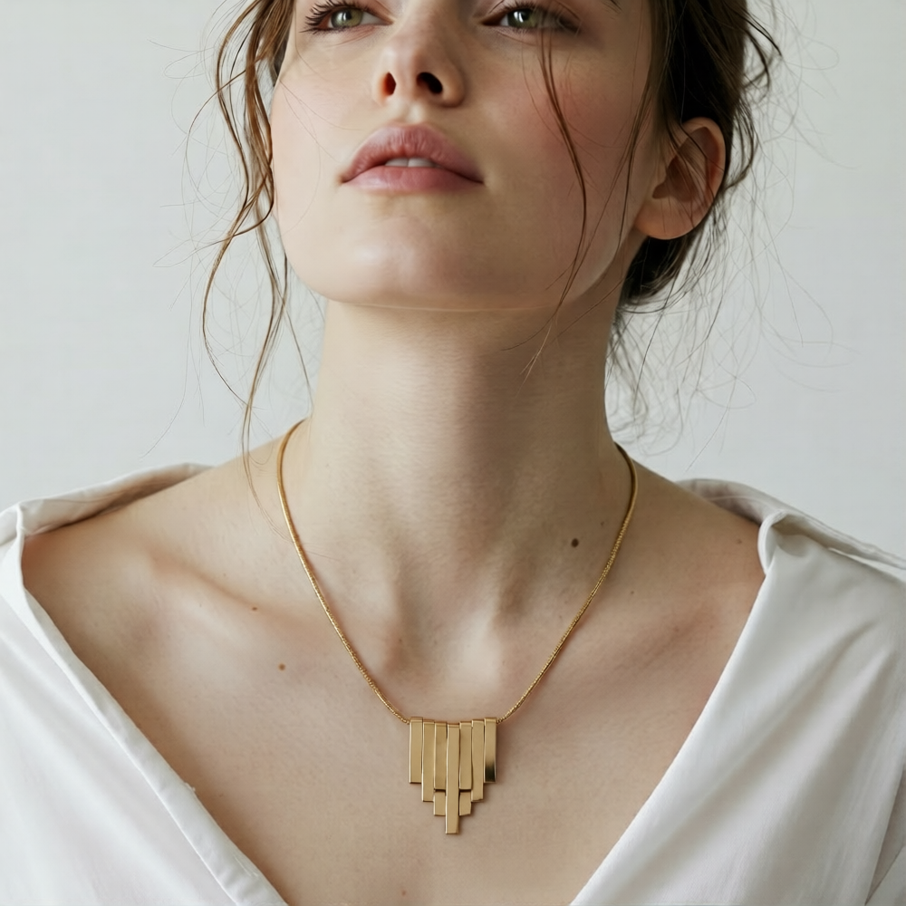 gold plated paperclip chain necklace for women | minimalist elegant jewelry waterproof (copy) gold plated paperclip chain necklace for women | minimalist elegant jewelry waterproof (copy)